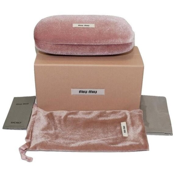 NEW MIU MIU SUNGLASSES HAVANA UNISEX AVIATOR EYEWEAR - Picture 3 of 3